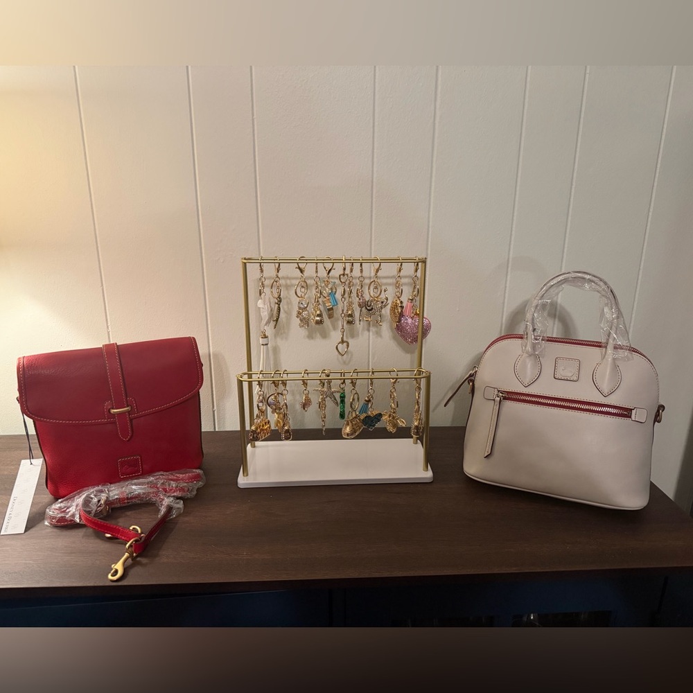 12.     Bag Charm and Make-Up Bag